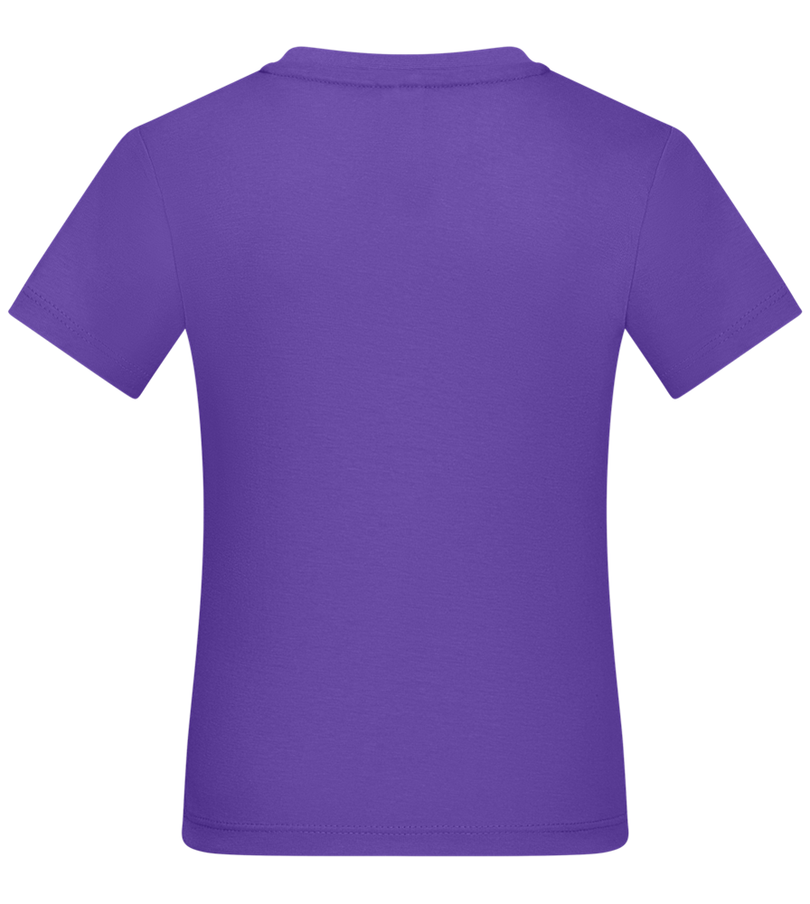 Goal Getter Design - Basic kids t-shirt_DARK PURPLE_back