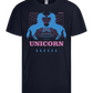 Unicorn Apparel 2023 Design - Basic kids t-shirt_FRENCH NAVY_front