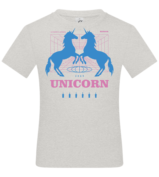 Unicorn Apparel 2023 Design - Basic kids t-shirt_VIBRANT WHITE_front