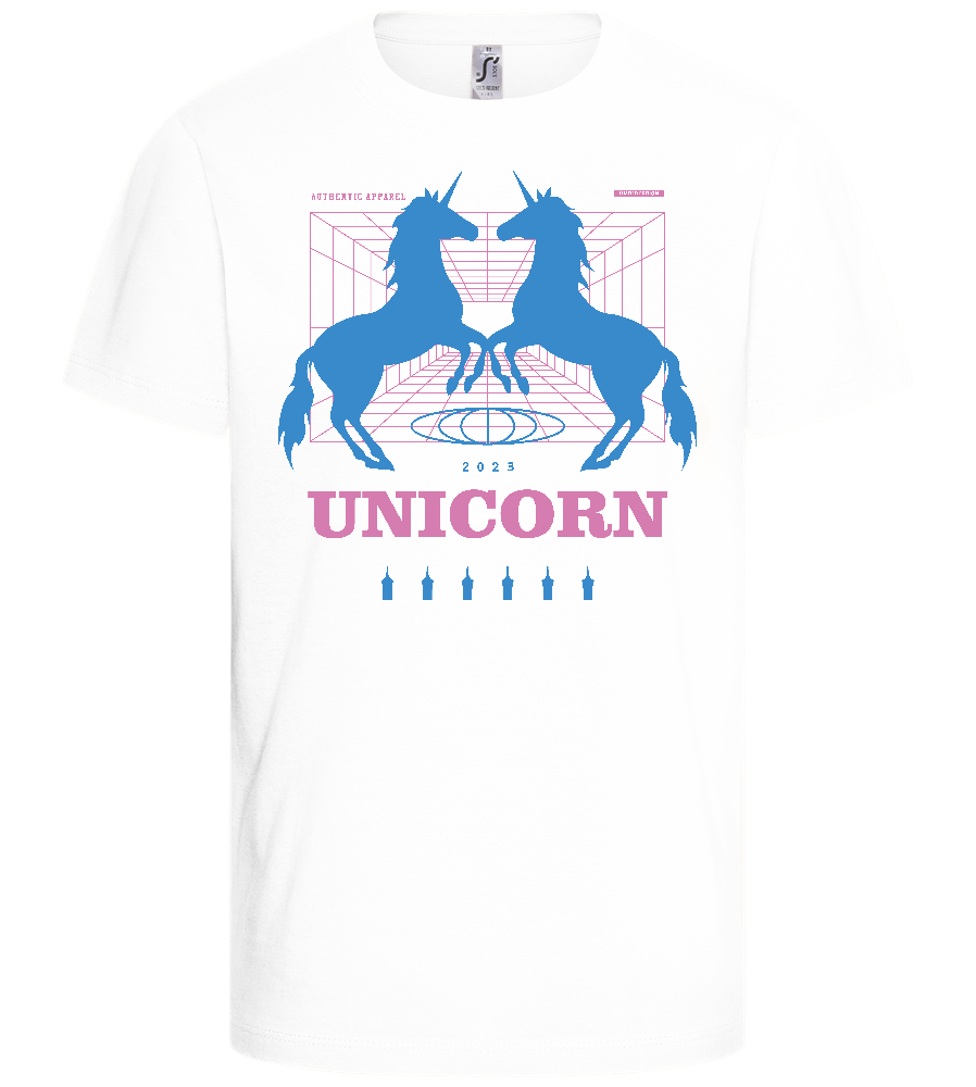 Unicorn Apparel 2023 Design - Basic kids t-shirt_WHITE_front