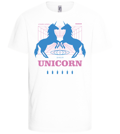 Unicorn Apparel 2023 Design - Basic kids t-shirt_WHITE_front