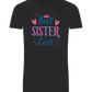 Best Sister Ever Design - Basic Unisex T-Shirt_DEEP BLACK_front