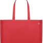 Premium large recycled shopping tote bag_RED_back