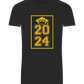Class of '24 Design - Basic Unisex T-Shirt_DEEP BLACK_front