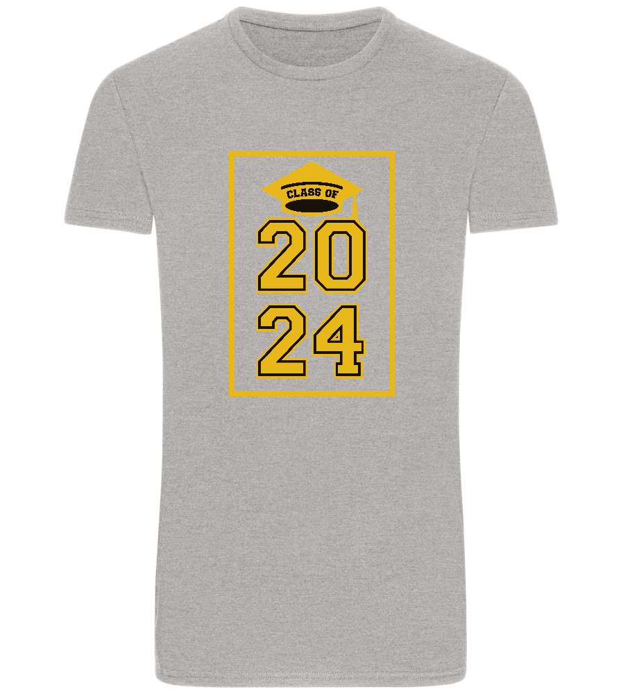 Class of '24 Design - Basic Unisex T-Shirt_ORION GREY_front