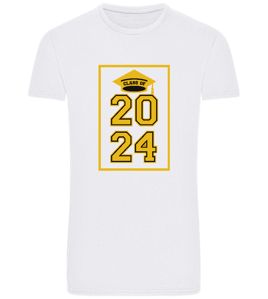 Class of '24 Design - Basic Unisex T-Shirt_WHITE_front