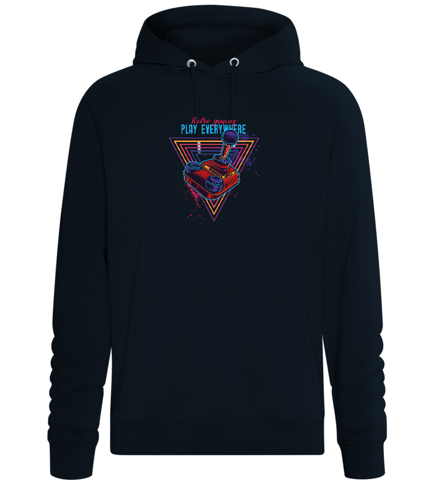 Play Everywhere Design - Comfort unisex hoodie_BLACK_front