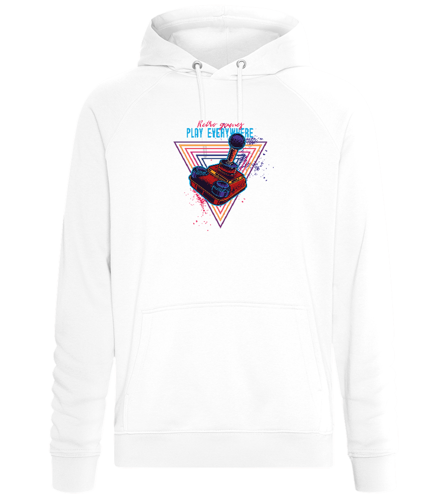 Play Everywhere Design - Comfort unisex hoodie_WHITE_front