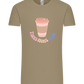 Tired Moms Club Coffee Design - Comfort Unisex T-Shirt_KHAKI_front