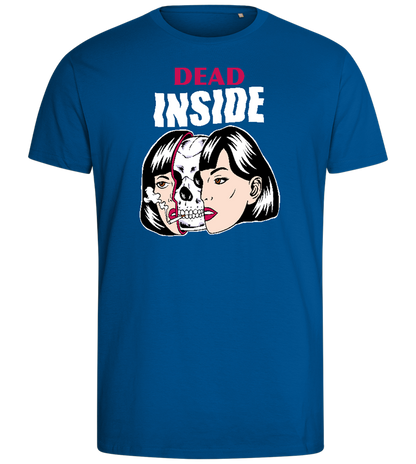 Dead Inside Design - Comfort men's fitted t-shirt_ROYAL_front