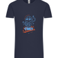 Skate Peace Design - Comfort Unisex T-Shirt_FRENCH NAVY_front