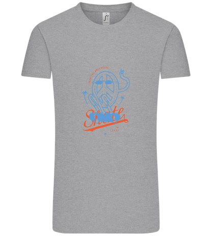 Skate Peace Design - Comfort Unisex T-Shirt_ORION GREY_front