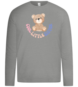 Cool Little Sister Teddy Bear Design - Premium kids long sleeve t-shirt