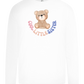 Cool Little Sister Teddy Bear Design - Premium kids long sleeve t-shirt_WHITE_front