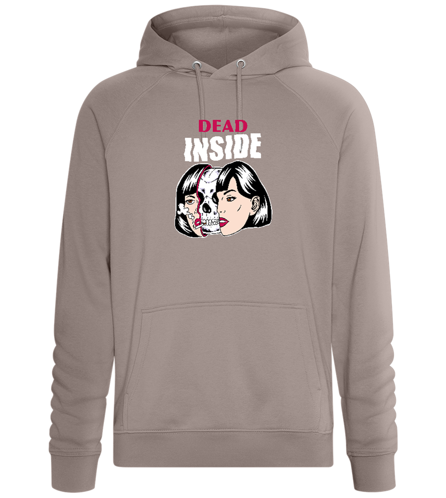 Dead Inside Design - Comfort unisex hoodie_CHARCOAL CHIN_front