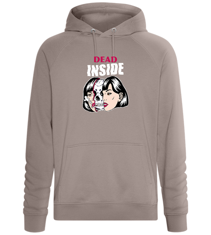 Dead Inside Design - Comfort unisex hoodie_CHARCOAL CHIN_front