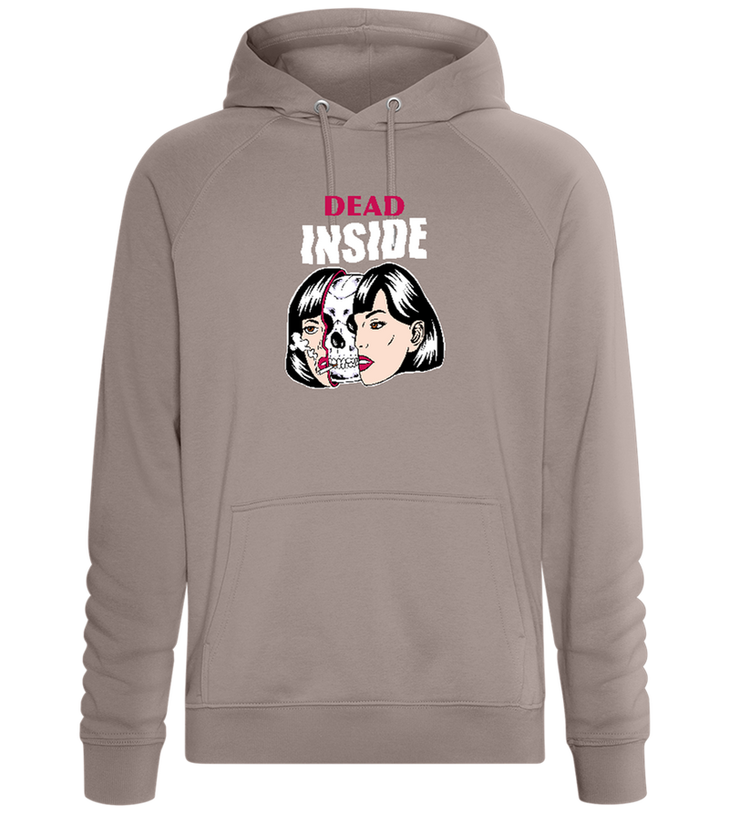 Dead Inside Design - Comfort unisex hoodie_CHARCOAL CHIN_front