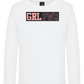 Girl Power 3 Design - Premium kids long sleeve t-shirt_WHITE_front
