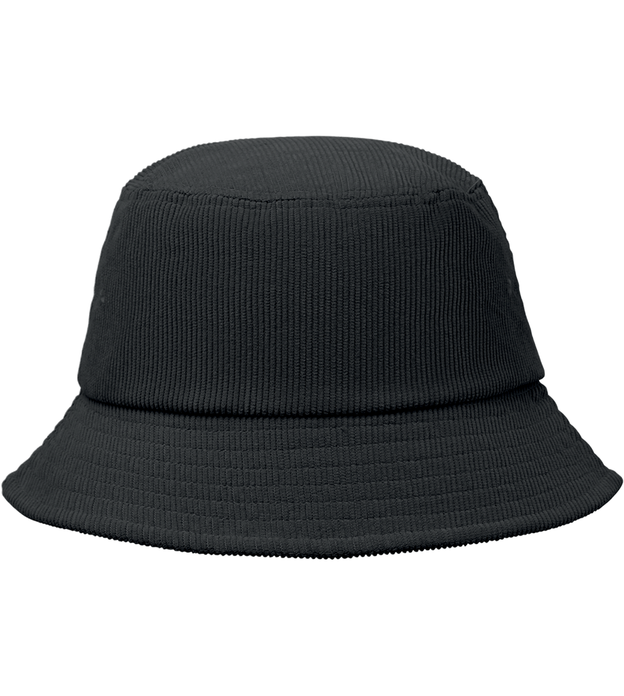 Corduroy Bucket Hat Classic_BLACK_front