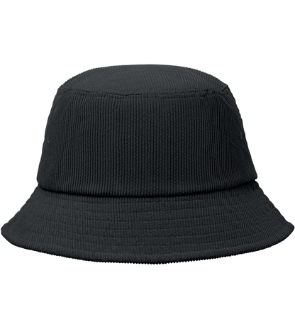Corduroy Bucket Hat Classic_BLACK_front