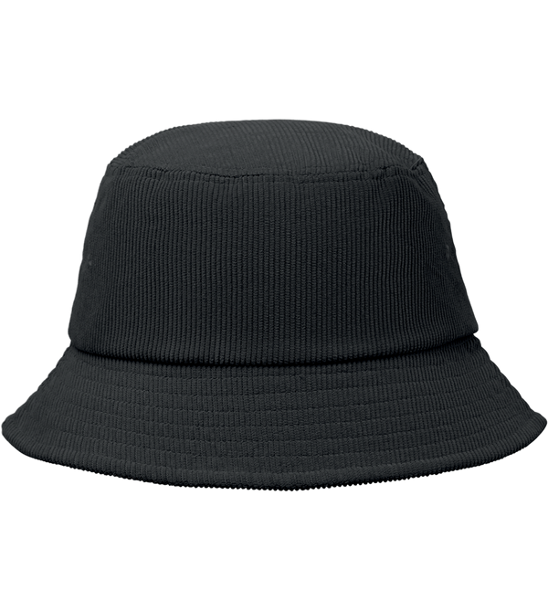 Corduroy Bucket Hat Classic_BLACK_front