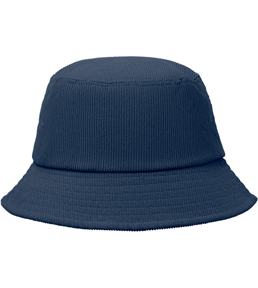 Corduroy Bucket Hat Classic_BLUE_front