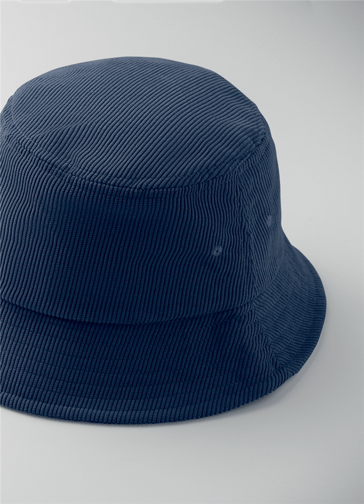 Corduroy Bucket Hat Classic_BLUE_DETAILEDIMAGE_back_1