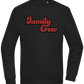 Family Crew Design - Comfort Essential Unisex Sweater_BLACK_front