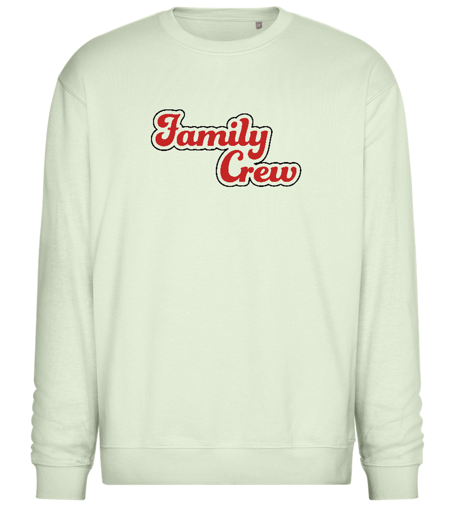 Family Crew Design - Comfort Essential Unisex Sweater_CREAMY GREEN_front