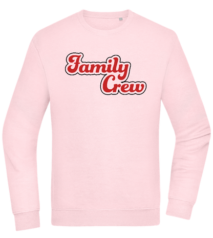 Family Crew Design - Comfort Essential Unisex Sweater_LIGHT PEACH ROSE_front