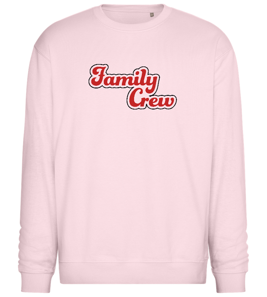 Family Crew Design - Comfort Essential Unisex Sweater_LIGHT PEACH ROSE_front