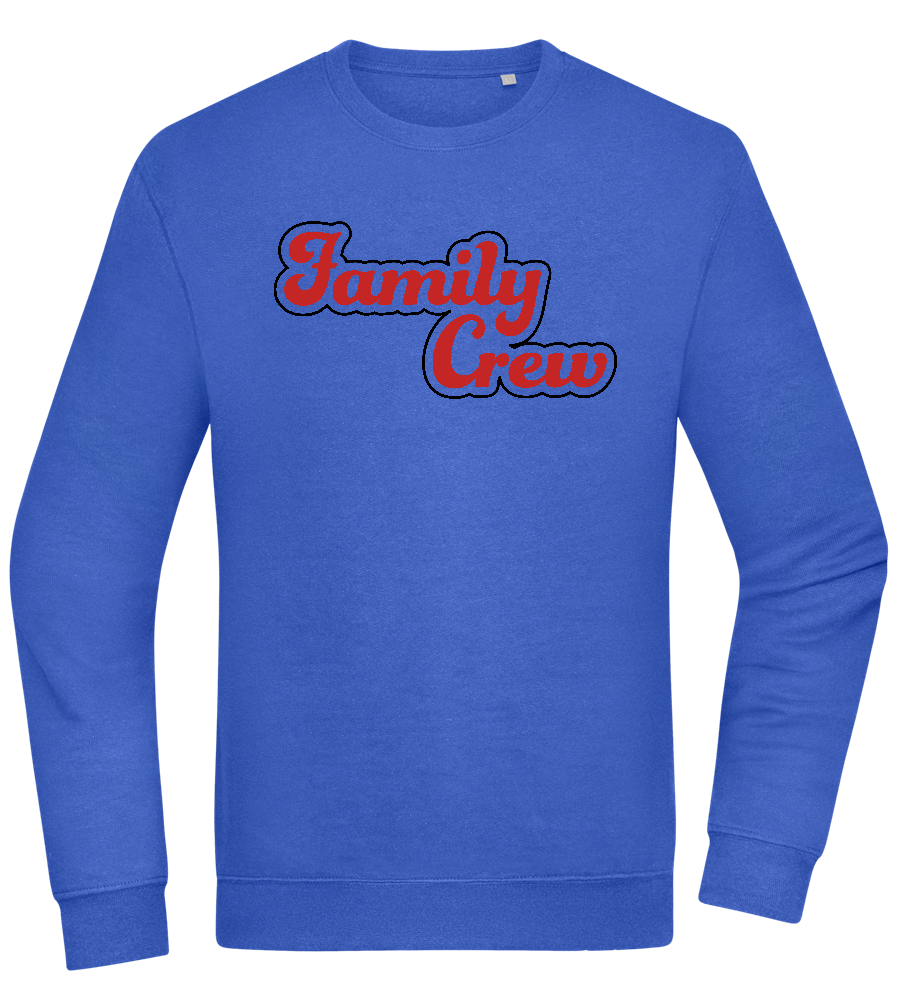 Family Crew Design - Comfort Essential Unisex Sweater_ROYAL_front