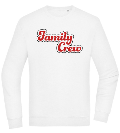 Family Crew Design - Comfort Essential Unisex Sweater_WHITE_front