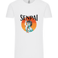 Senpai Sunset Design - Comfort Unisex T-Shirt_WHITE_front