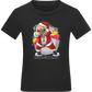 Christmas Dab Design - Comfort kids fitted t-shirt_DEEP BLACK_front