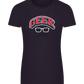 Im a Geek Design - Comfort women's fitted t-shirt_FRENCH NAVY_front