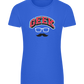 Im a Geek Design - Comfort women's fitted t-shirt_ROYAL_front