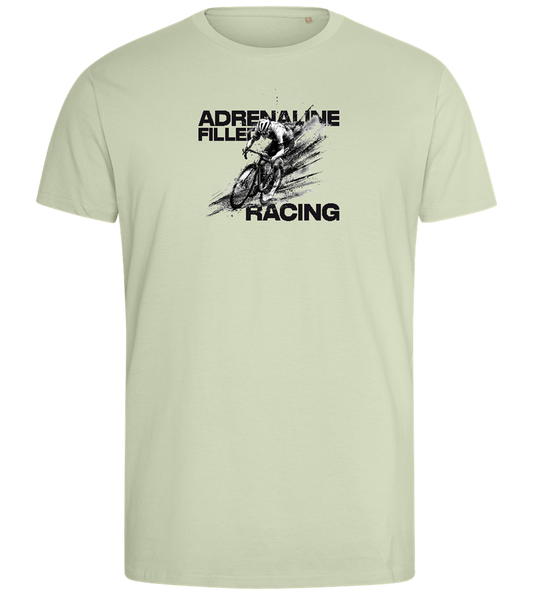 Adrenaline Filled Racing Design - Comfort men's fitted t-shirt_SILESTONE_front