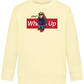 What's Up Dog Design - Comfort Kids Sweater_AMARELO CLARO_front