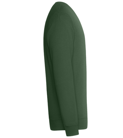 The Dogfather Suit Design  - Comfort unisex sweater_GREEN BOTTLE_right