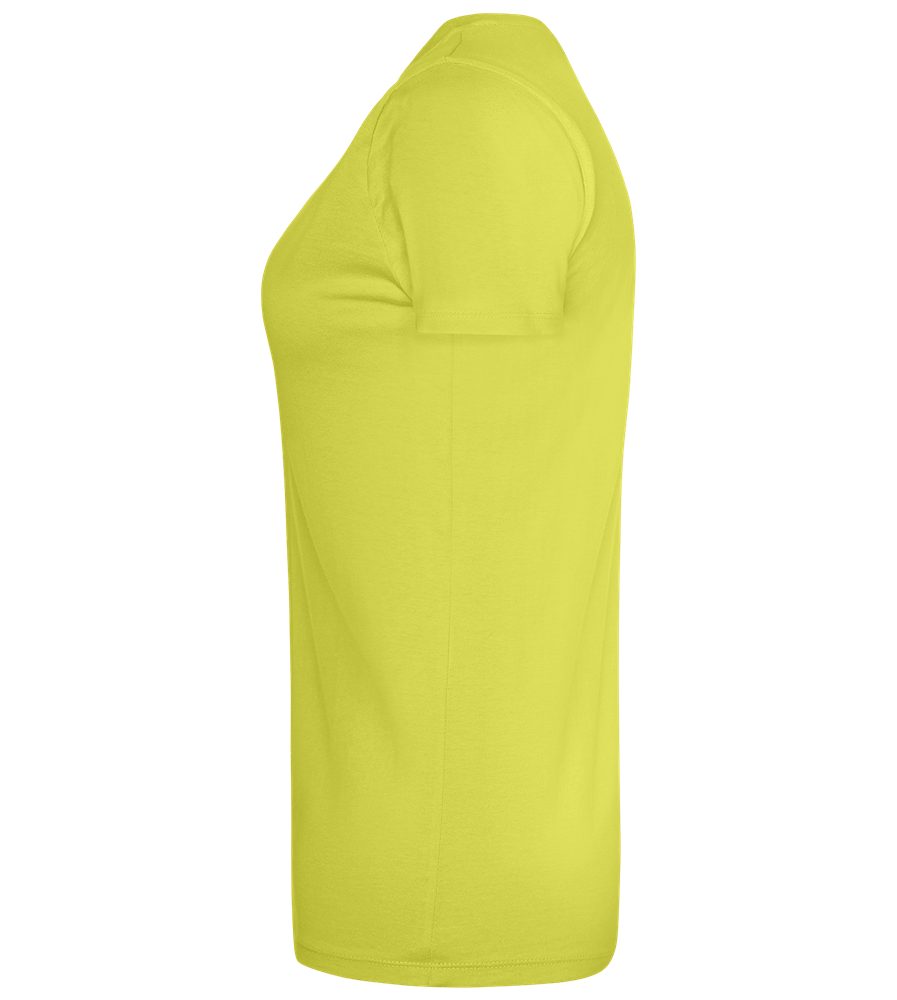 Mamá y su Café Design - Premium women's t-shirt_GREEN APPLE_left