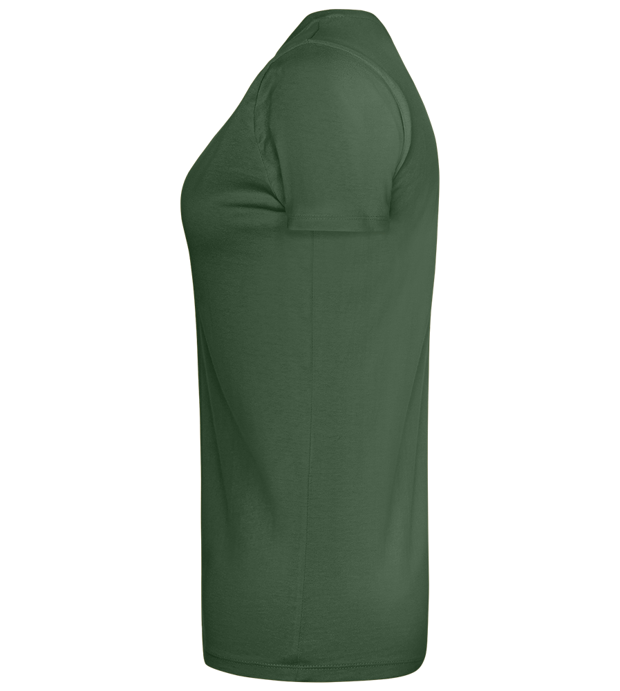 Mamá y su Café Design - Premium women's t-shirt_GREEN BOTTLE_left