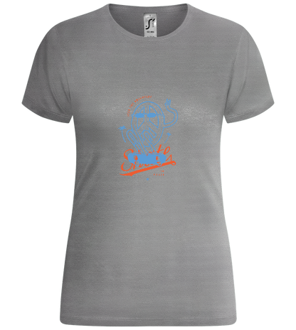 Skate Peace Design - Comfort women's t-shirt_ORION GREY_front