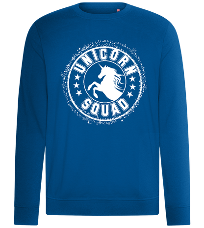 Unicorn Squad Logo Design - Comfort unisex sweater_ROYAL_front