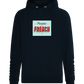 Pardon My French Design - Comfort unisex hoodie_BLACK_front