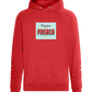 Pardon My French Design - Comfort unisex hoodie_RED_front