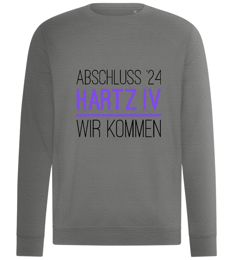 Abschluss '24 Hartz IV Design - Comfort unisex sweater_ORION GREY II_front