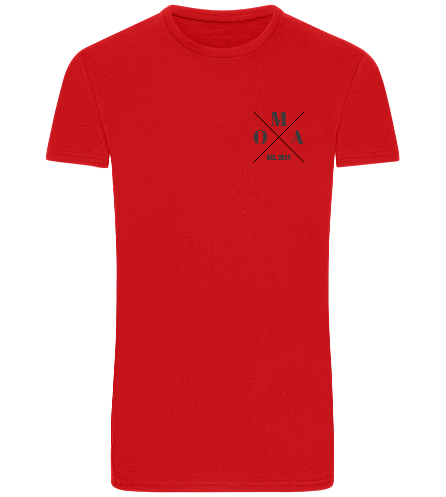OMA EST Design - Basic Unisex T-Shirt_RED_front