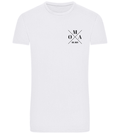 OMA EST Design - Basic Unisex T-Shirt_WHITE_front
