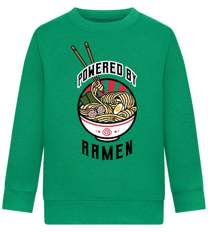 Powered By Design - Comfort Kids Sweater_MEADOW GREEN_front